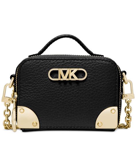 MICHAEL Michael Kors Estelle Mini Leather Trunk Crossbody